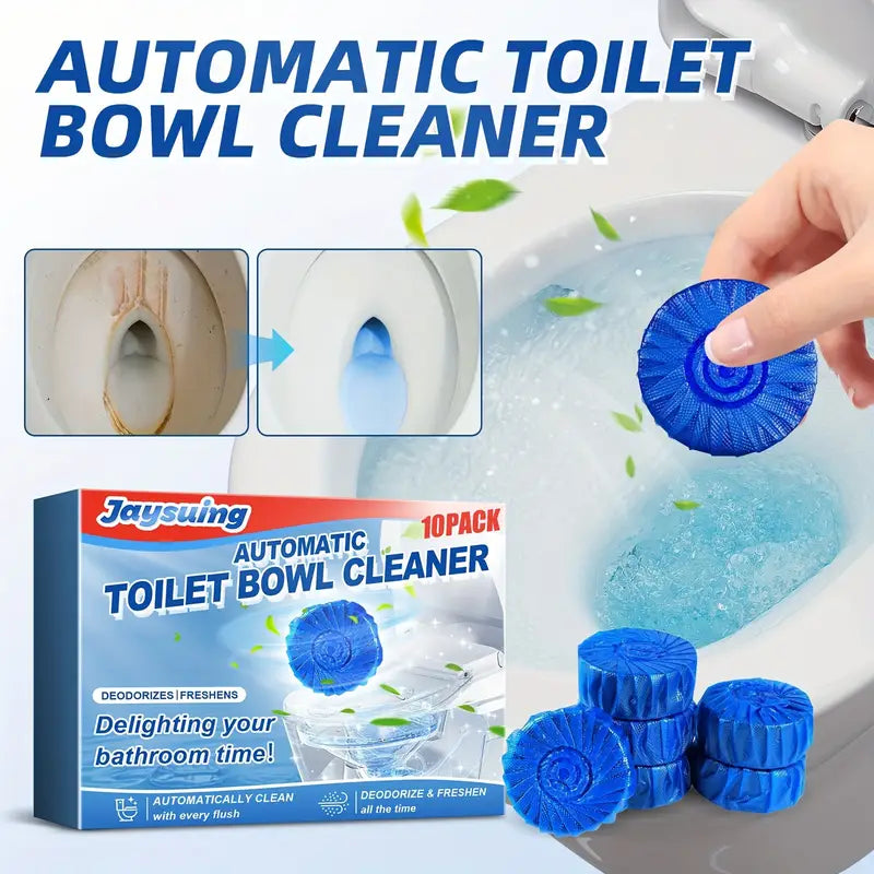 Clean-O-Max™- Auto Toilet Cleaner Tablets |🔥BUY 1 GET 1 FREE🔥