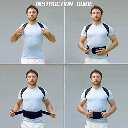 Back Brace Pain Reliever & Posture Corrector