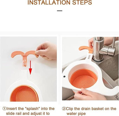 Whale Shaped Kitchen Sink Strainer