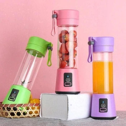 Charge N Blend - Portable 6 Blade USB Juicer (380 ml)
