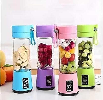Charge N Blend - Portable 6 Blade USB Juicer (380 ml)