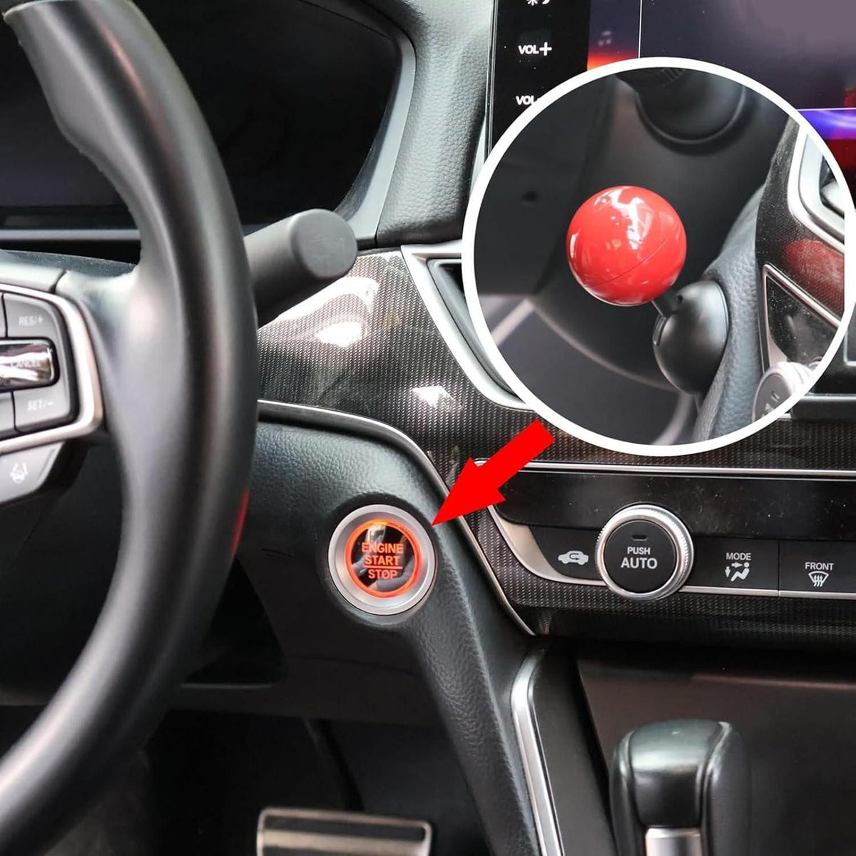 Push Start Button Cover| 🔥FLAT 50% OFF SALE🔥