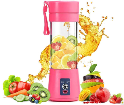 Charge N Blend - Portable 6 Blade USB Juicer (380 ml)