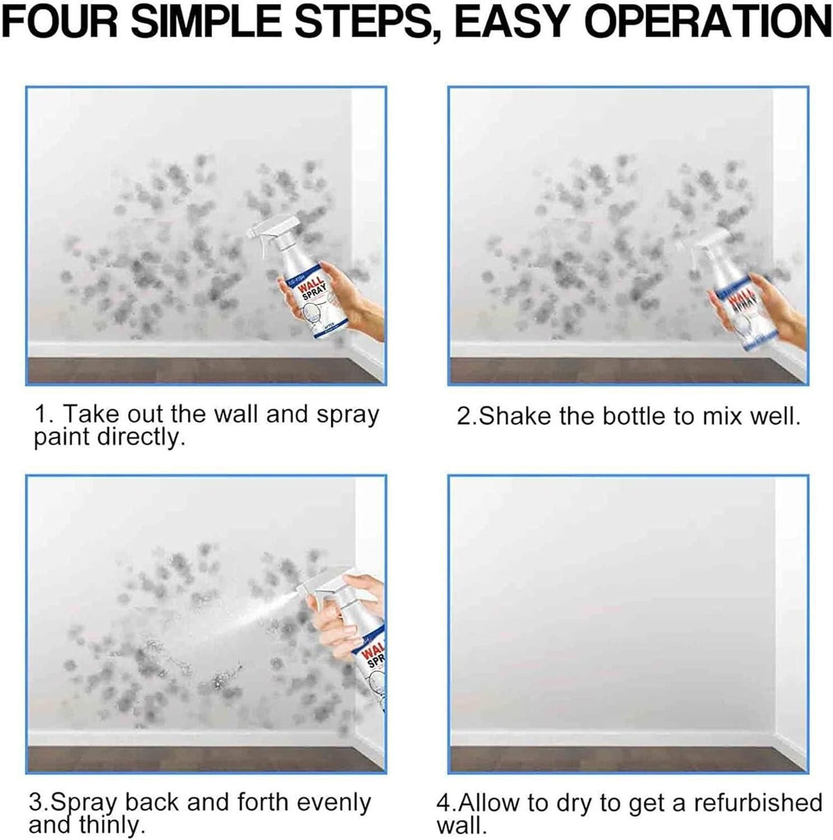 Wall Repair Paint Wall Spray |🔥FLAT 50% OFF SAVING🔥