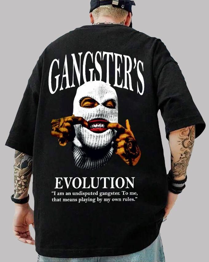 cotton oversize Graphic Printed Half Sleeves T shirt