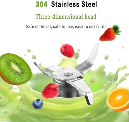 Charge N Blend - Portable 6 Blade USB Juicer (380 ml)