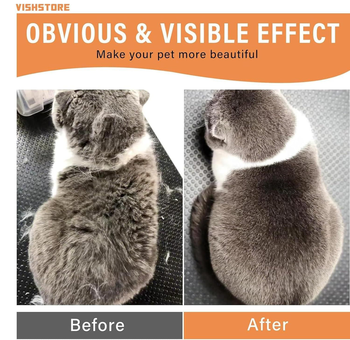 Steaming Pet Hair Brush