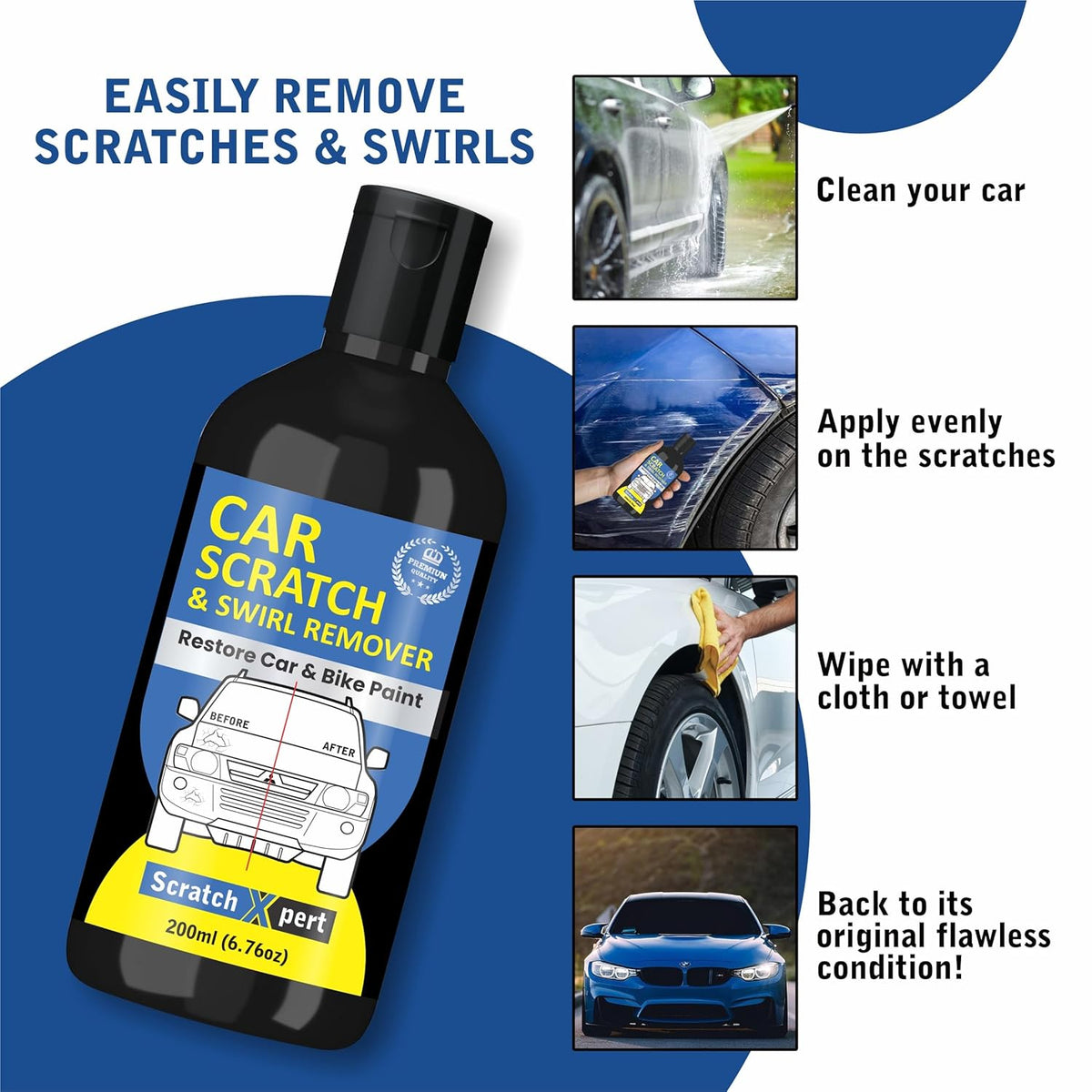 Scratch-Xpert™ Car Scratch Removal Cream |🔥BUY 1 GET 1 FREE🔥