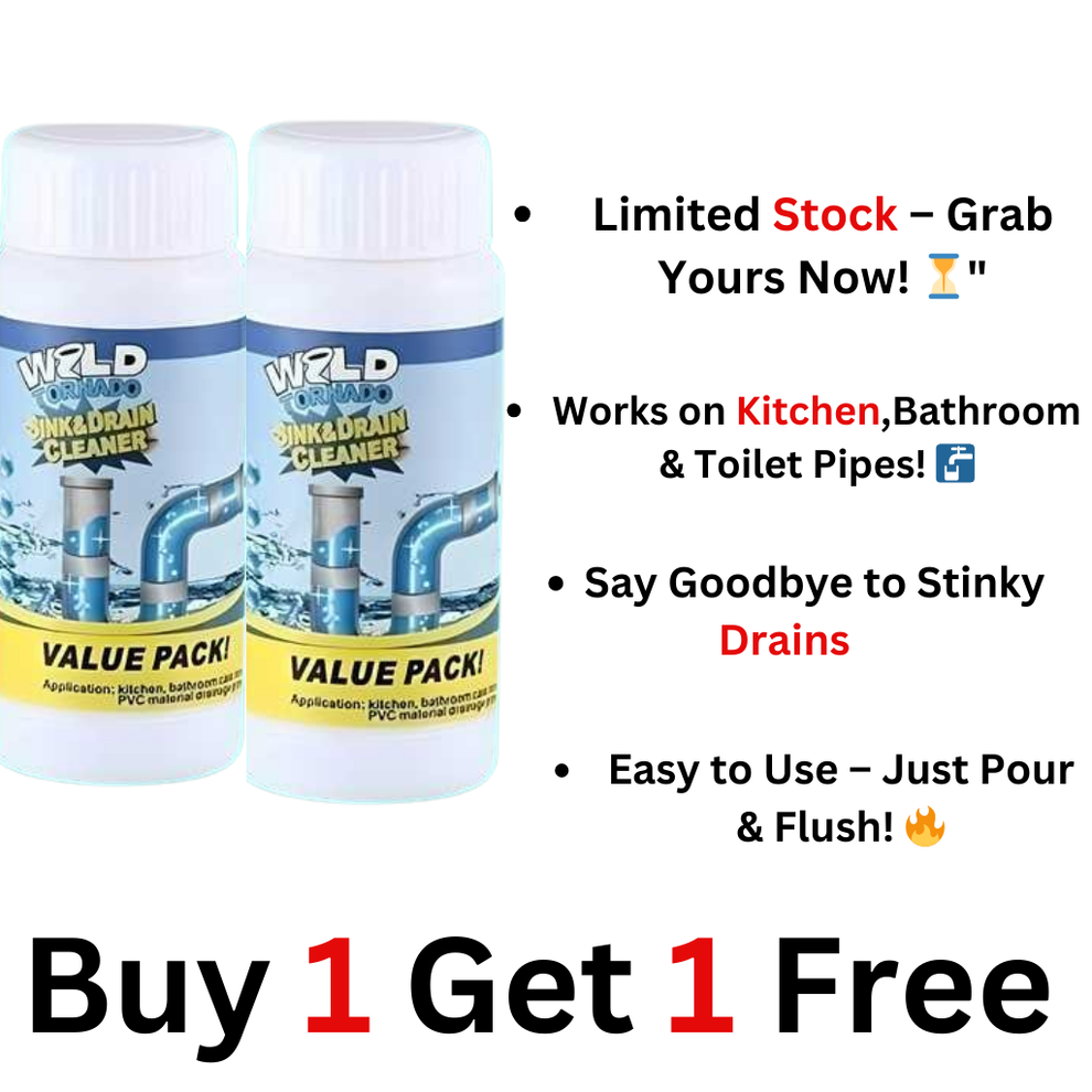 Powerful Sink and Drain Cleaning Powder|🔥Buy 1 Get 1 Free🔥