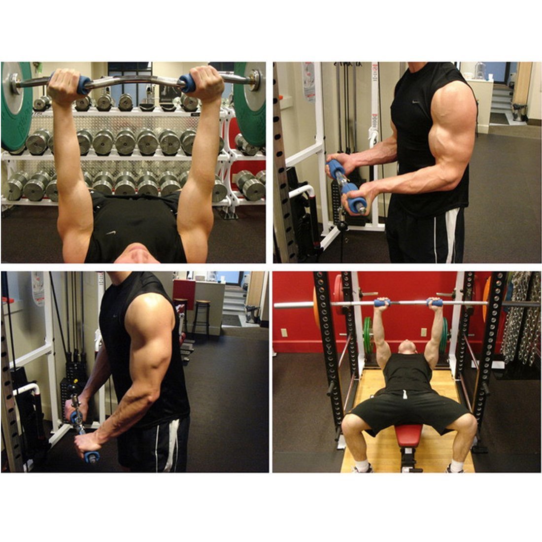 Gym Dumbbell Grips (2 pieces)
