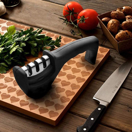 Knife Sharpener Tool - 3 Stage Manual