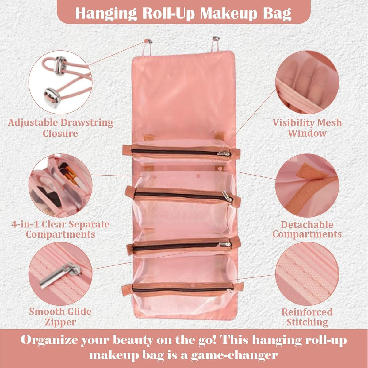 4 in 1 Toiletry Bag