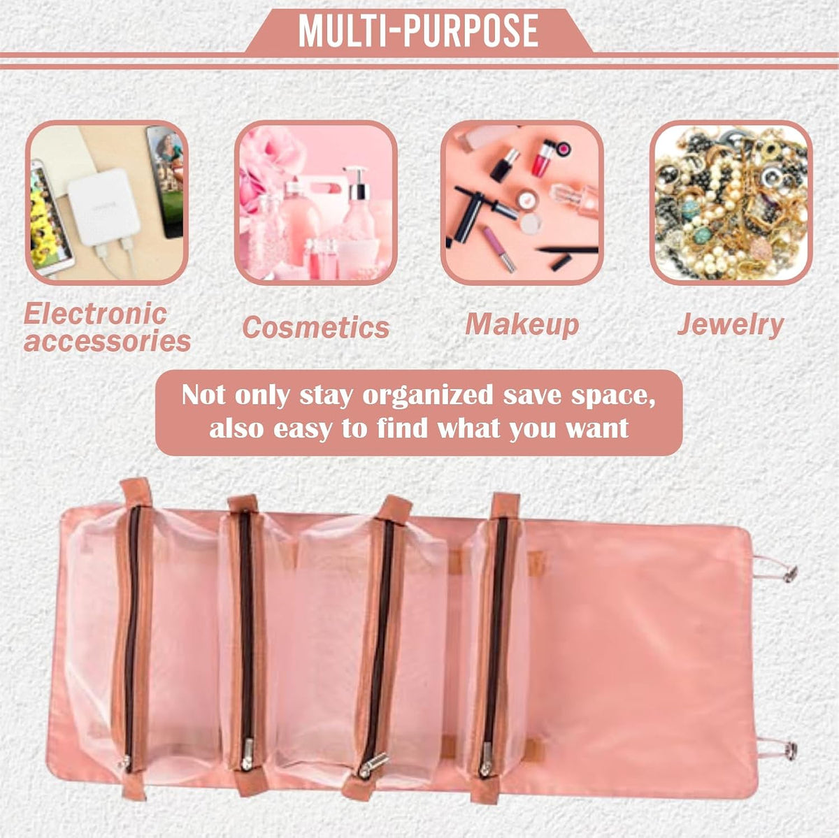4 in 1 Toiletry Bag