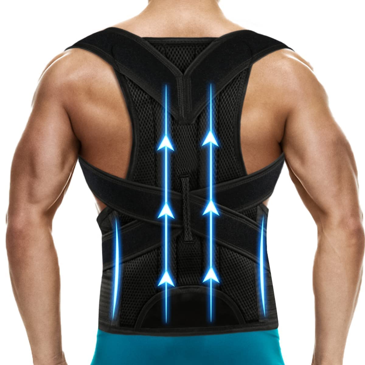 Back & Abdomen Support Pain Relief Posture Corrector Belt