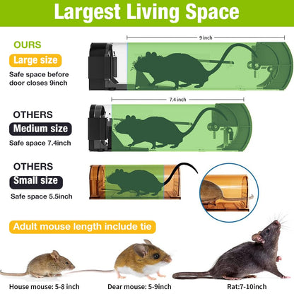 Rat Trap Cage - Humane and Reusable