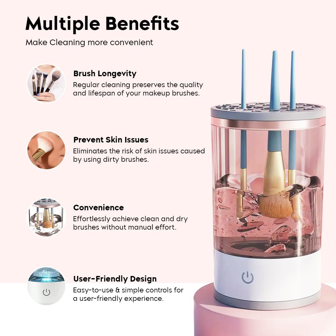 Electric Makeup Brush Cleaner