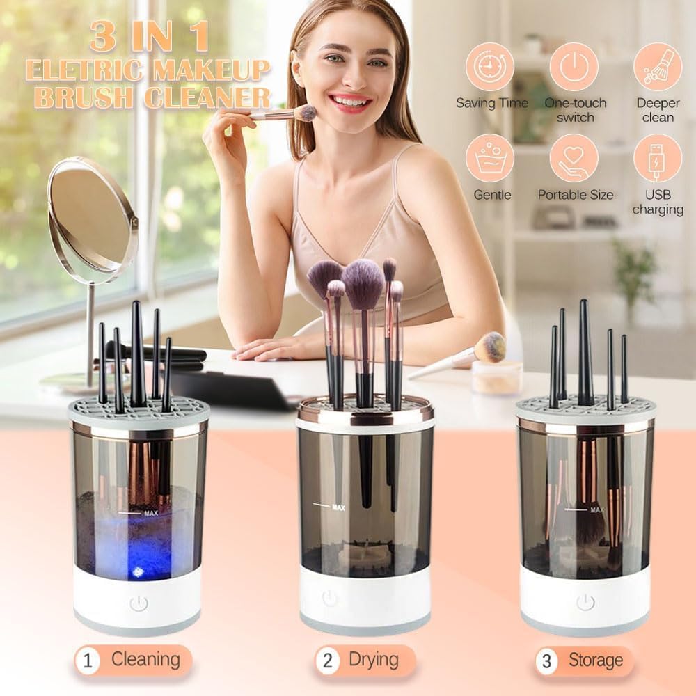 Electric Makeup Brush Cleaner