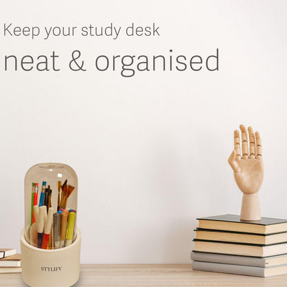 Rotating Makeup/Stationary Holder